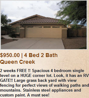 Queen Creek Property